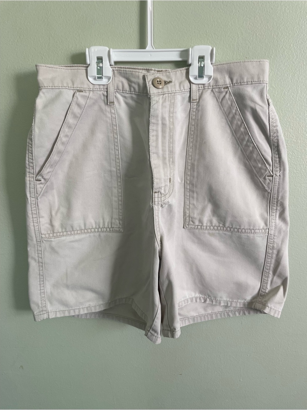 Faded Glory Neutral Beige Casual Shorts